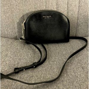 Kate spade dome crossbody in black